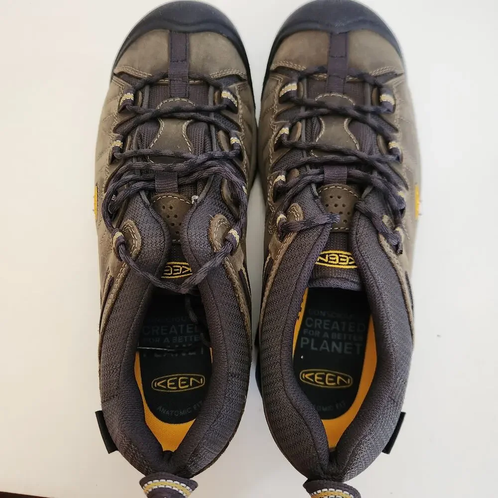 KEEN Men's Targhee 2 Low Height Waterproof Hiking Shoes, 8.5 US